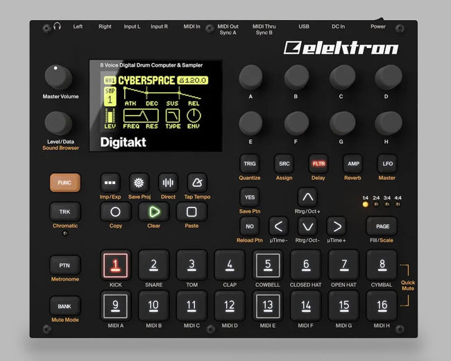 Elektron Digitakt sampler