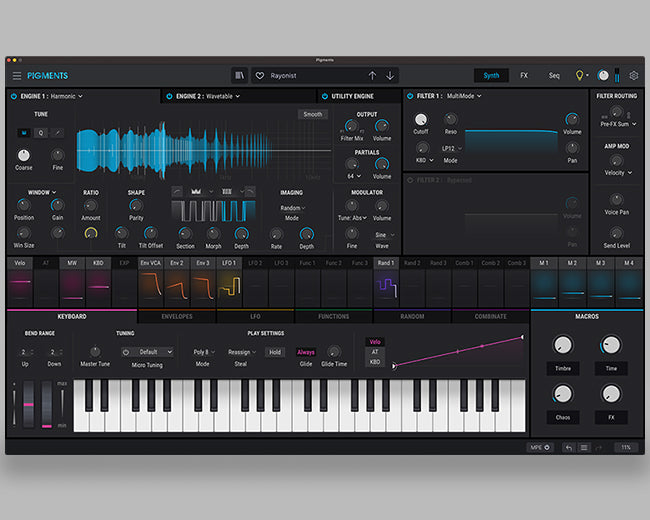 Arturia Pigments screen shot